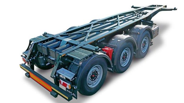 Kögel startet mit optimiertem Tankcontainerchassis ins neue Jahr