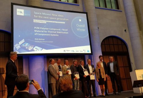 ESDA und Axiotherm: Gesamt-Gewinner des „InnoSpace Masters“-Wettbewerbs