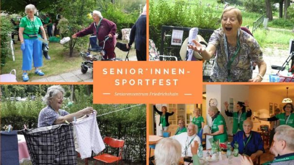 Von Gummistiefel-Weitwurf und Luftballontennis – das Senior*innen-Sportfest in der Singerstraße