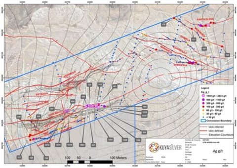 Kuya Silver entdeckt neuen goldhaltigen Erzgang auf dem Silberprojekt Bethania