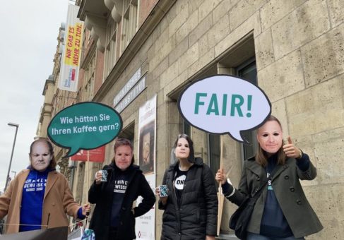 ONE fordert Ampel-Koalition auf, fair gehandelten Kaffee von der Kaffeesteuer auszunehmen