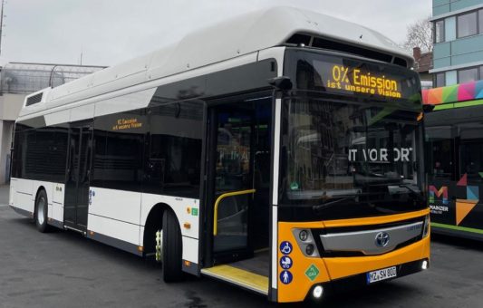 Die Umrüstung der Mainzer Busflotte erfolgt Schritt für Schritt
