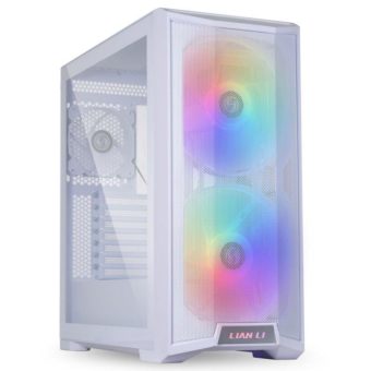 Lian Li Lancool 215 White: Grenzenloser Airflow, atemberaubende Beleuchtung