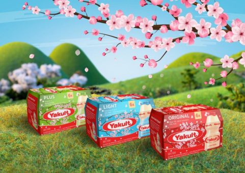 Yakult bringt Frühlingsgefühle ins Kühlregal