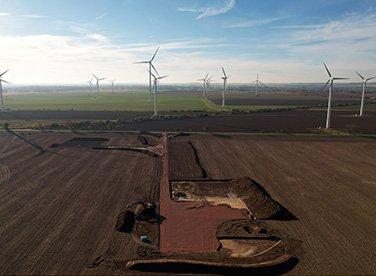 Baustart für 5,6 Megawatt-Windenergieanlage in Weißandt-Gölzau erfolgt