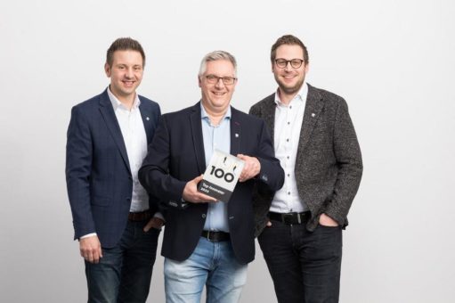 TOP 100: Laudert zählt zu den innovationsstärksten Marken