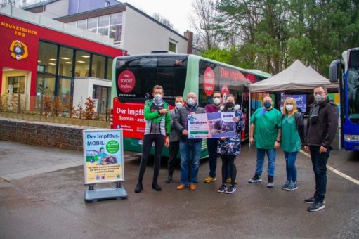 Mobiler Impfbus in Neunkirchen ist ein Riesenerfolg
