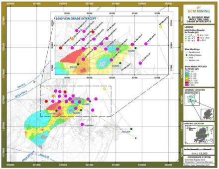 GCM Mining verkündet mehrere hochgradige Bohrergebnisse in seiner El Silencio Mine aus der 2021 Mine Geology Infill Bohrkampagne im Betrieb Segovia