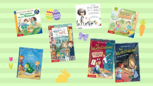 Vielfältige (Hör-)Bücher für das Osternest aus dem JUMBO Verlag