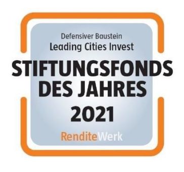 LEADING CITIES INVEST wird zum dritten Mal in Folge „Stiftungsfonds des Jahres“