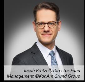 Jacob Pretzell verstärkt das institutionelle Fondsmanagement bei der KanAm Grund Group