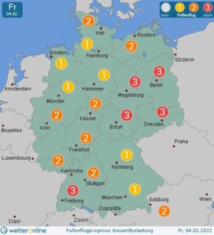 Vorschau für den Pollenflug