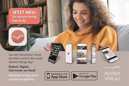 Advent-Verlag Lüneburg ist mit eigener App digital ins Jahr 2022 gestartet