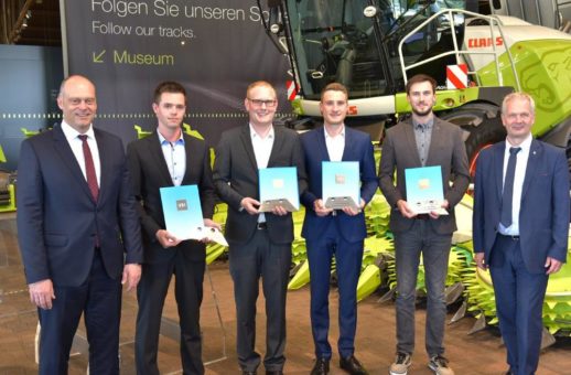Agrartechnik: Zwei Studenten der Hochschule Osnabrück für herausragende Arbeiten geehrt