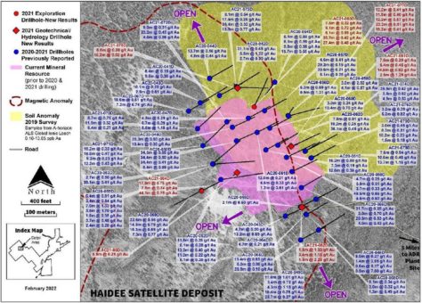 Revival Gold veröffentlicht letzte Bohrergebnisse 2021 von Haidee