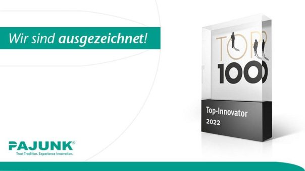 Die PAJUNK® Holding AG bekommt TOP 100-Siegel