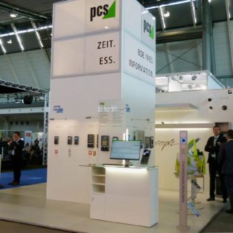 PCS Systemtechnik bringt INTUS Zeiterfassungsterminals für die Cloud sowie Lieferverkehrmanagement mit auf die Zukunft Personal Süd
