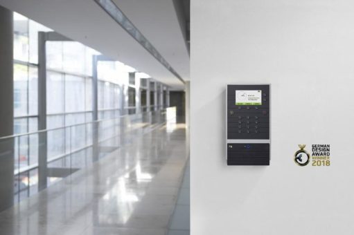 Auszeichnung für PCS – das Zeiterfassungsterminal INTUS 5540 ist Winner des German Design Awards