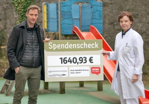 REWE-Märkte unterstützen Missio Kinderklinik mit Pfandbon-Spenden