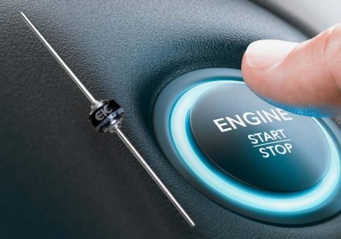 Axiale Button Hochstrom-Gleichrichterdiode für Industrie- und Automotive-Anwendungen