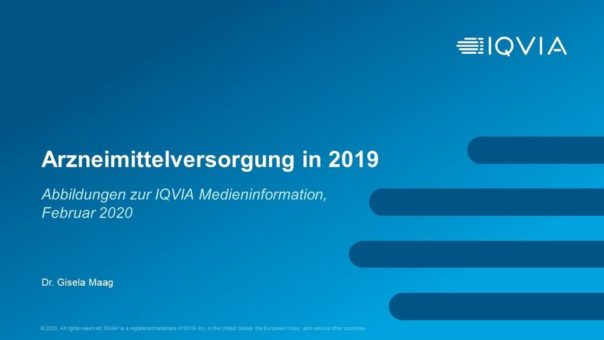 Arzneimittelversorgung 2019: Innovative Therapien zur Behandlung schwerer Erkrankungen im Fokus