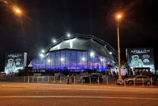 Space-Theater Lunar Dome