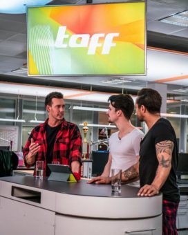 Torben Platzer, Daniel Aminati und Sven Gold waren LIVE bei TAFF