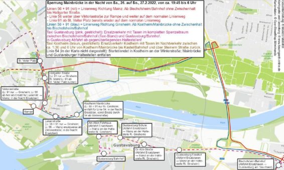 Brücke gesperrt: Busse werden umgeleitet