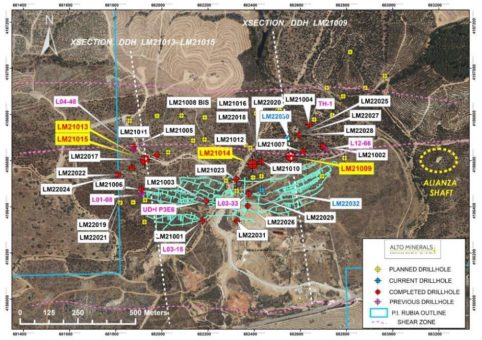 Denarius  gibt zusätzliche Bohrergebnisse aus dem laufenden Bohrprogramm auf seinem polymetallischen Lomero-Poyatos Projekt in Spanien bekannt, darunter 2,51% Cu, 0,65% Pb, 3,28% Zn, 49,99 G/T Ag und 6,07 G/T Au über 6,85 Meter