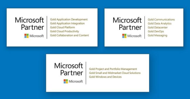 itelio GmbH ist erneut Microsoft Gold-Partner