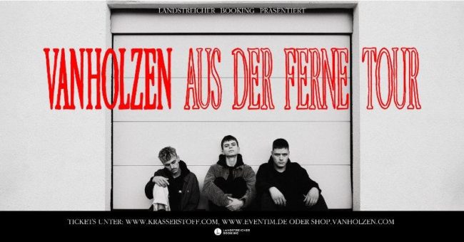 VAN HOLZEN  „Aus der Ferne“ Tour 2021 Live im Studio 30 Saarbrücken