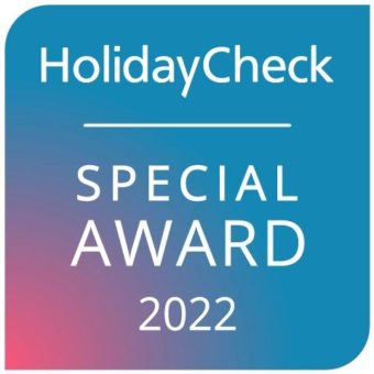 Das Strandhotel Duhnen zählt erneut zu den beliebtesten Hotels weltweit und erhält den HolidayCheck Special Award 2022