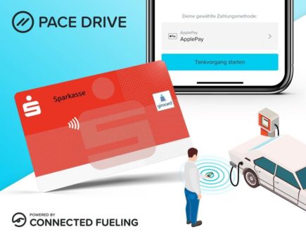 Connected Fueling: PACE Telematics unterstützt Girocard-Zahlung über Apple Pay