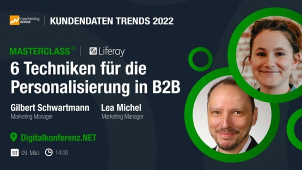 Liferay veranstaltet Masterclass zur Personalisierung von B2B-Websites