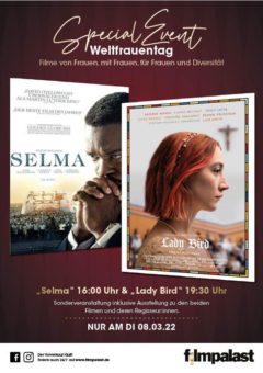 Sonderprogramm am Weltfrauentag im filmpalast
