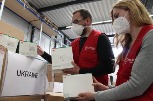 humedica schickt Einsatzkräfte in die Grenzgebiete