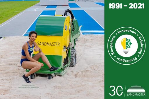 Sandmaster feiert Geburtstag – 30 Jahre Pioniergeist und Innovation