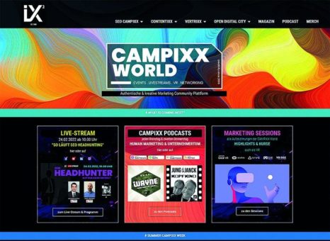 CAMPIXX.de – die Plattform für Weiterbildung, Live-Streams, Events und mehr