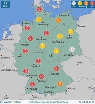 Vorschau für den Pollenflug