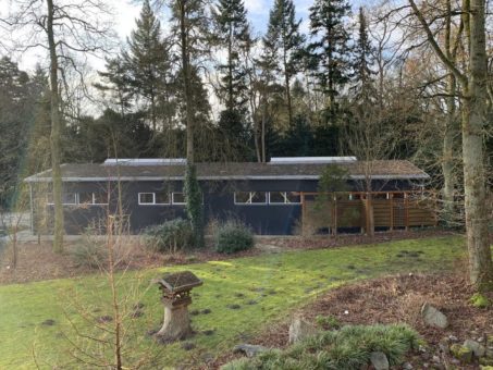 Viel Raum für die Praxis:  Neue Ausbildungshalle am Hamburger Haus des Landschaftsbaus