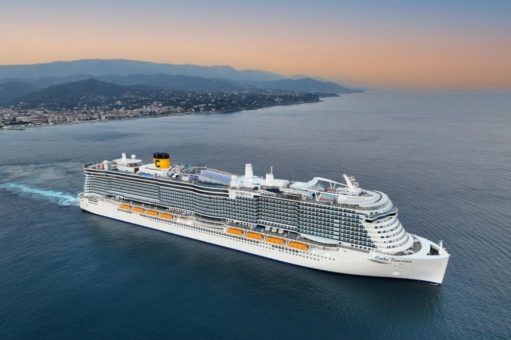 Kreuzfahrt: Costa Toscana legt zur Jungfernreise ab