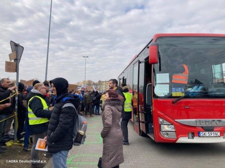 ADRA-Netzwerk in Ukraine und europäischen Nachbarländern im Einsatz für Geflüchtete