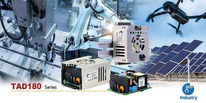 TAD180 Serie – Industrielle 180 W AC/DC Stromversorgung mit hoher Leistungsdichte in einem 2 × 3 Zoll Format