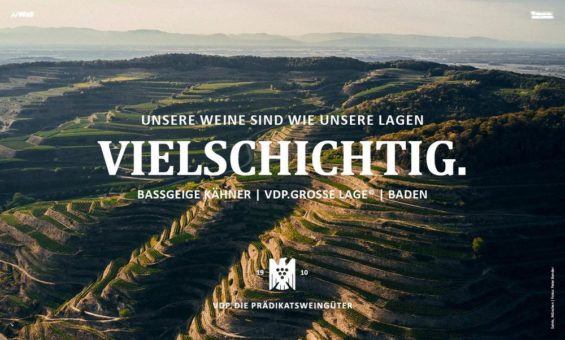 Herkunftskampagne für Weinkulturlandschaft