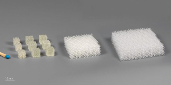 Nanoscribe erweitert Möglichkeiten der 3D-Mikrofabrikation auf den Druck zentimetergroßer Strukturen