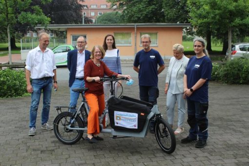 Neues E-Lastenrad auf Bremerhavens Straßen