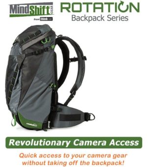Schneller Zugriff auf die Fotoausrüstung: Die neue ROTATION Backback Series von MindShift