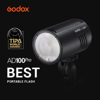 And the winner is… Der Pocket Flash Godox AD100Pro gewinnt den TIPA-Award 2021 als „Bester portabler Blitz“