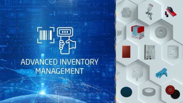 Vereinfachte Lagerverwaltung für Lackierwerkstätten mit Advanced Inventory Management von Drivus