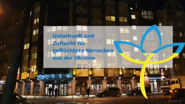 Unterkunft für geflüchtete Menschen aus der Ukraine